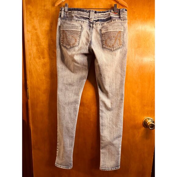 AKADEMIKS Men's/Women's Jeans Light Blue Denim Size 29 *READ* - Picture 5 of 11